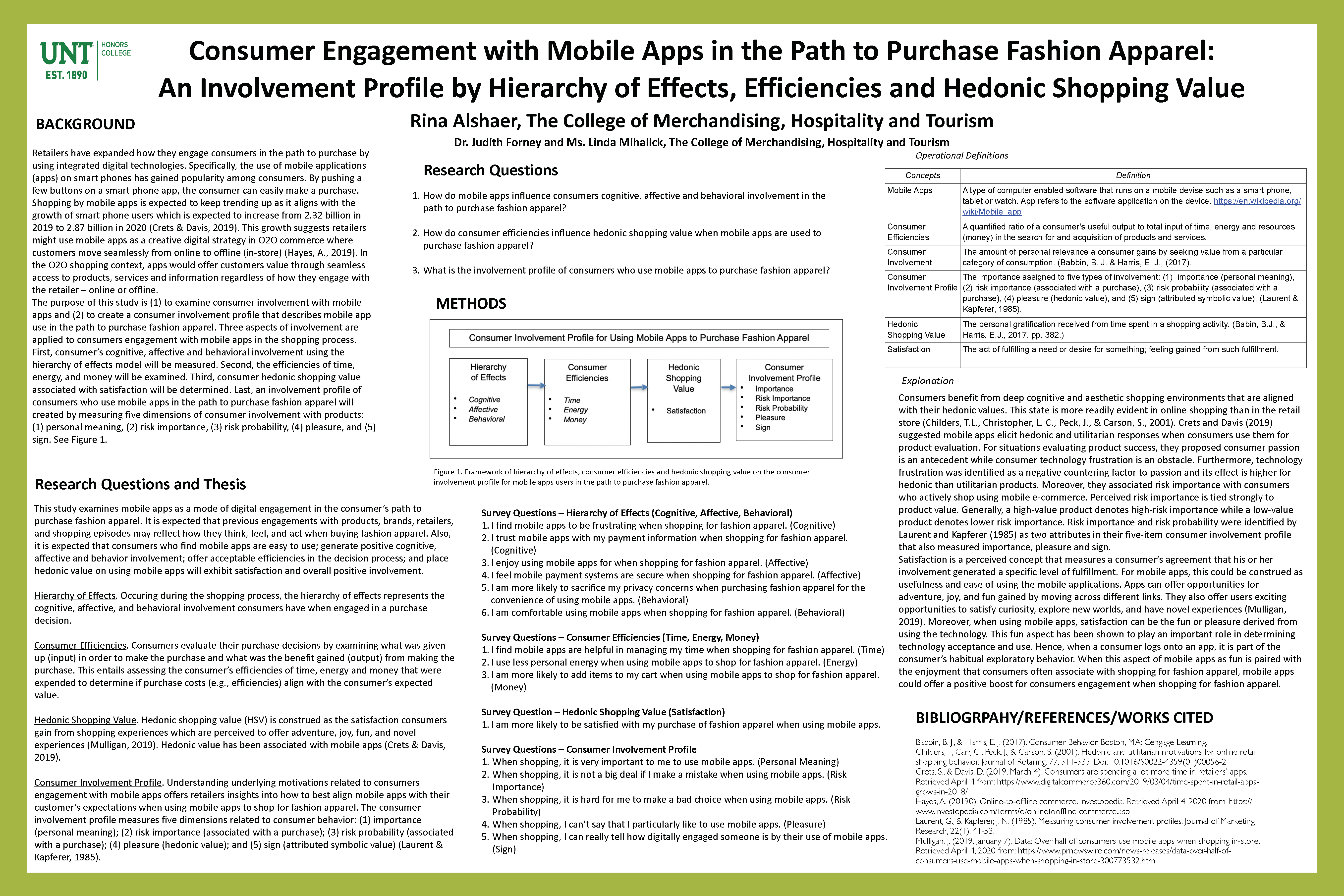 Consumer Engagement with Mobile Apps in the Path to Purchase Fashion Apparel: An Involvement Profile by Hierarchy of Effects