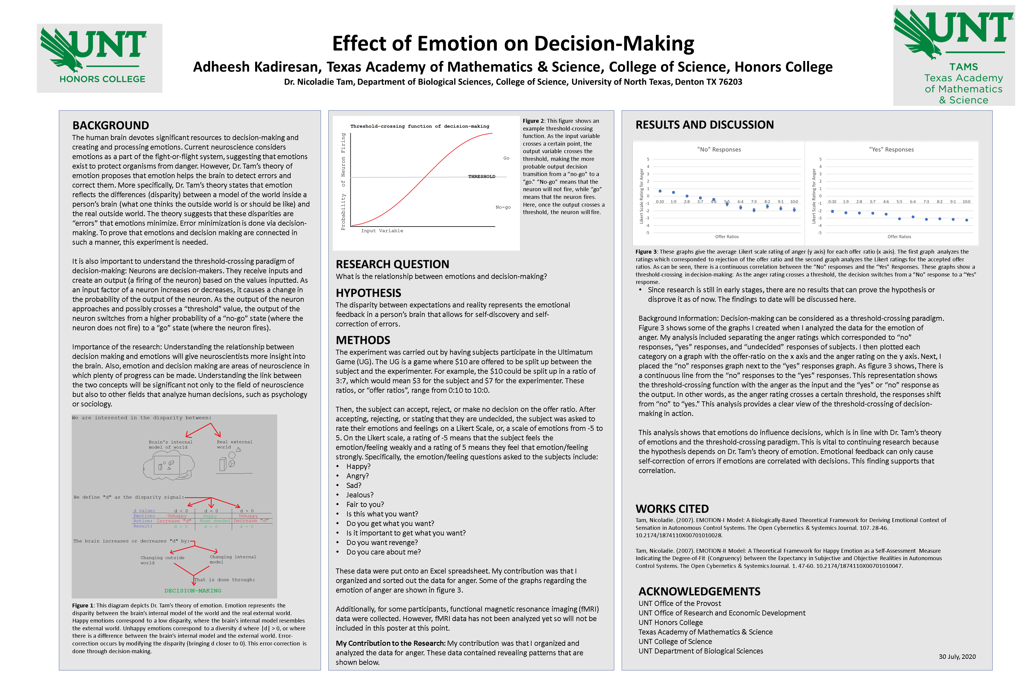 Effect of Emotion on Decision-Making