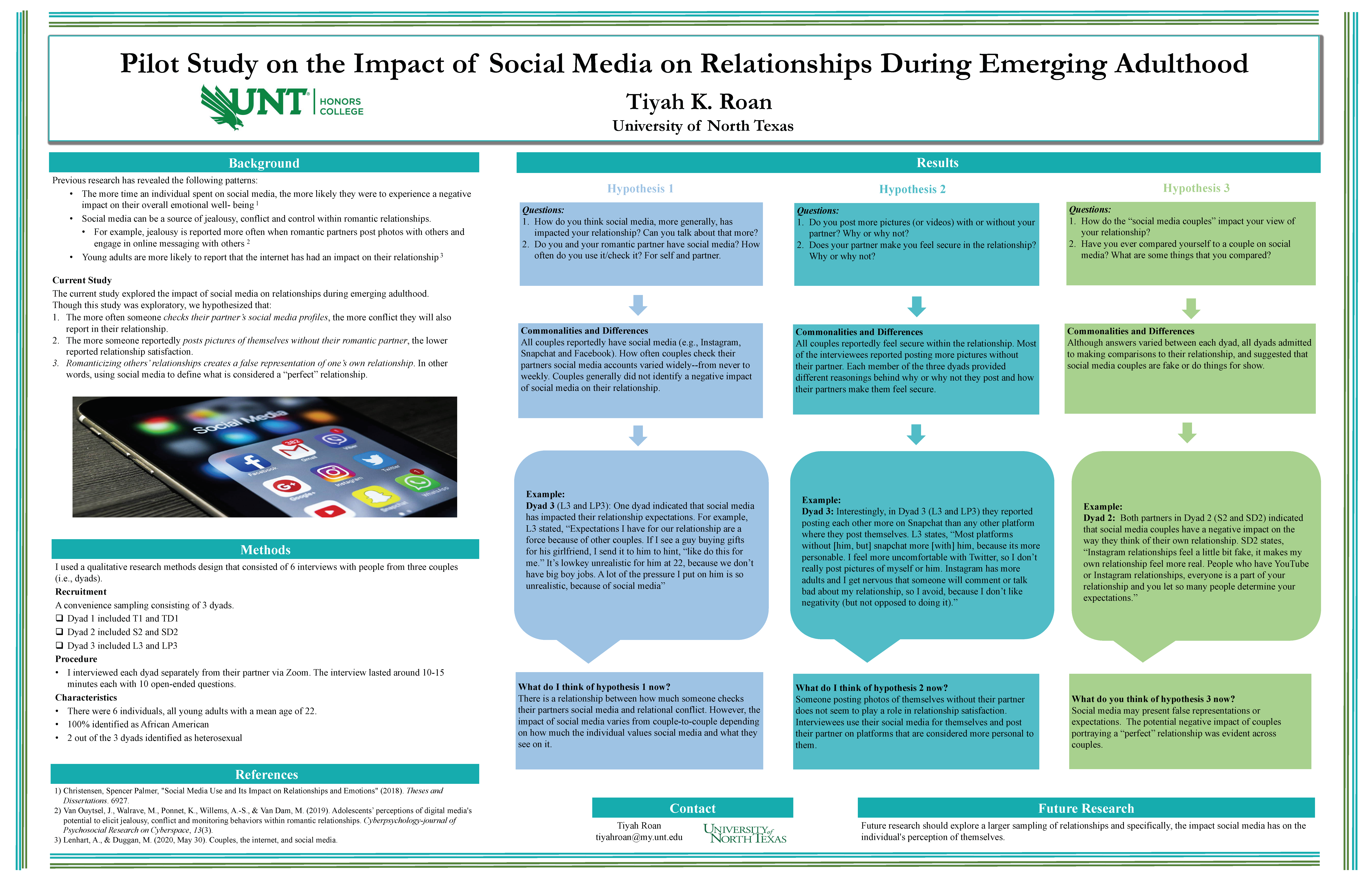 Pilot Study on the Impact of Social Media on Relationships During Emerging Adulthood