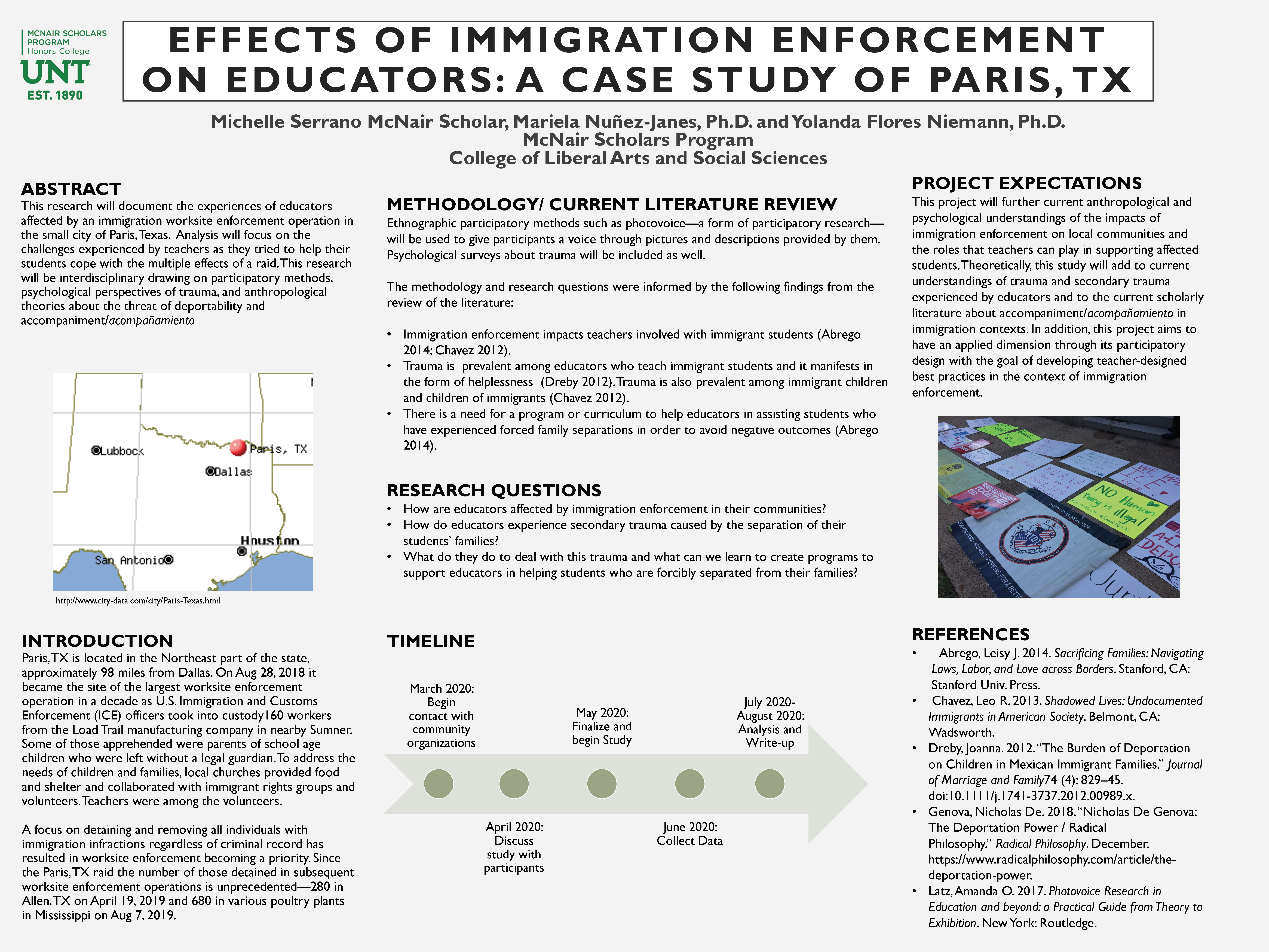 The Effects of Immigration Enforcement on Educators: A Case Study of Paris, TX
