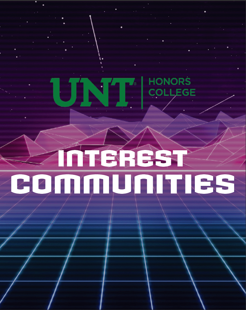 A flyer for Honors Interest Communities