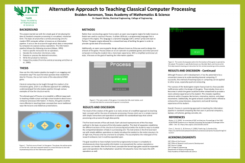 Alternative Approach to Teaching Classical Computer Processing