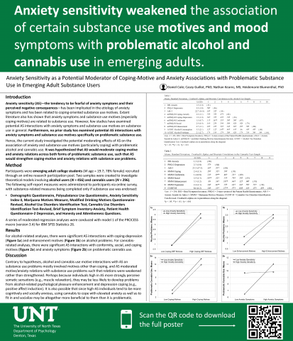 Anxiety Sensitivity as a Potential Moderator of Coping-Motive and Anxiety Associations with Problematic Substance Use