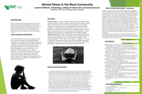 Mental Illness in the Black Community